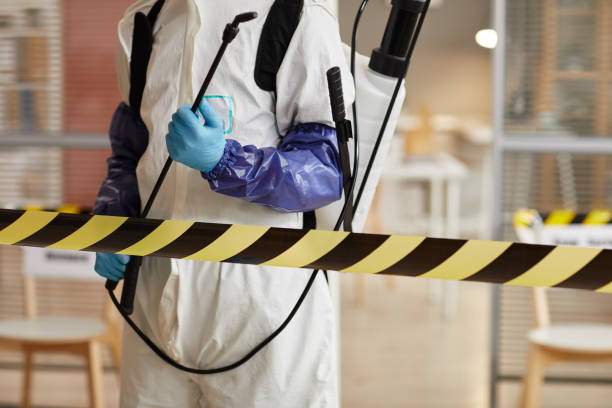 Professional Blood Cleanup technician working in Johnstown, OH
